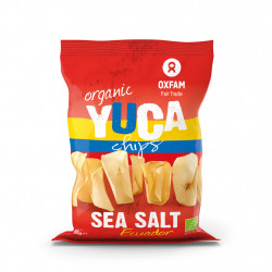 Chips de yuca (manioc) au sel marin bio