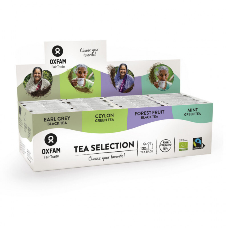 Coffret d'assortiment de thés équitables