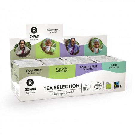 Coffret d'assortiment de thés équitables