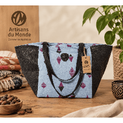 Sac en cuir végétal